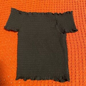 Off-The-Shoulder Crop Top